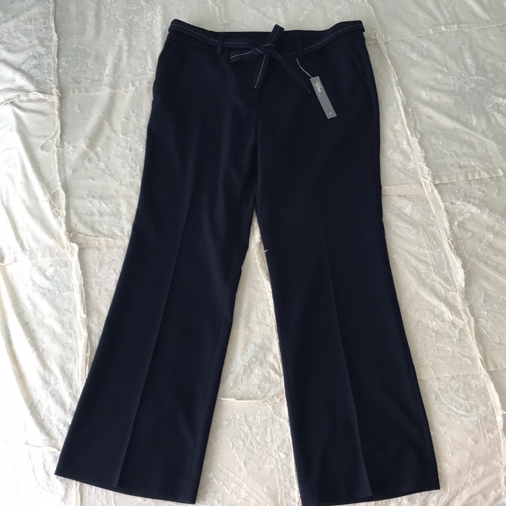 LOFT Marisa Trouser Size 14 Navy Blue